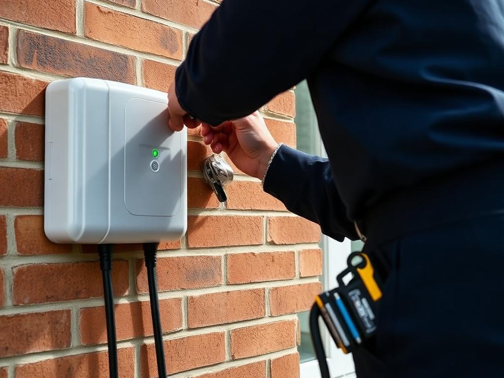 Windsor driveway charge point install